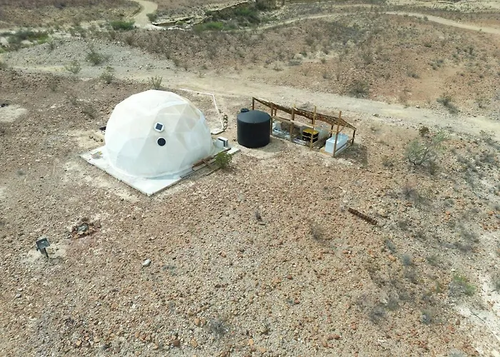 Big Bend Off-Grid Dome - Ac, Bath, Wifi